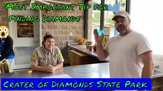 4th Key to Success-How to identify a diamond at the Crater of Diamonds State Park!