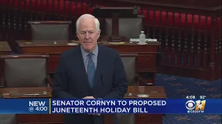 Texas Sen. John Cornyn To File Bill To Make Juneteenth A Federal Holiday