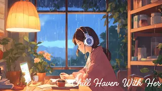 【Work/Study BGM】Focus Even on Rainy Days with Chill Acoustic LoFi