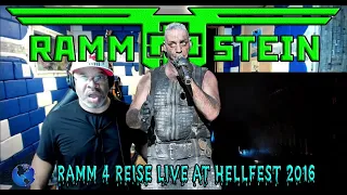 Rammstein Ramm 4 Reise,  LIVE at Hellfest 2016 | Pro Shot - Producer Reaction