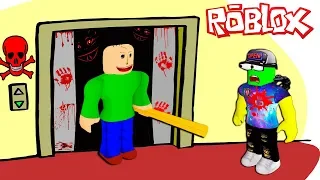 TERRIBLE ELEVATOR to GET! Met BALDY and other MONSTERS in the Scary Elevator Roblox Mode