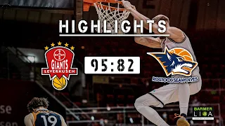 BAYER GIANTS Leverkusen : Rostock Seawolves | 95:82 | Highlights | ProA 2020/21