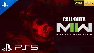 "Kill or Capture" Mission - Call of Duty: Modern Warfare 2 (PS5) | 4K