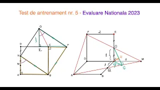 Test de antrenament nr 5 - Evaluare Nationala 2023