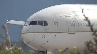 لحظة إقلاع طائرة الخطوط السعودية من مطار الجزائر العاصمة | Saudi 777