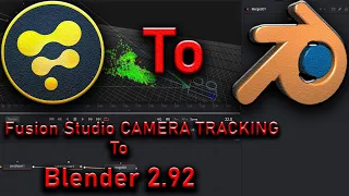 Exporting Camera Tracking FBX from Fusion Studio 16 to Blender 2.91 || Davinci Resolve 16 To Blender