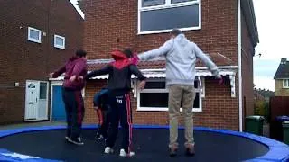 extreme trampoline power bounce !