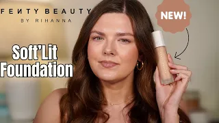 Fenty Beauty Soft'Lit Luminous Longwear Foundation & Wear Test