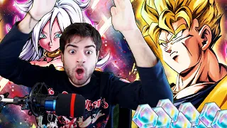 LA MIA PRIMA MULTI MIGLIORE DI SEMPRE!!😱 FUTURE GOHAN LF & C-21 😍🔥 SUMMON su DRAGON BALL LEGENDS ITA