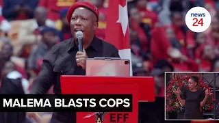 WATCH | 'Police are rotten to the core': Malema blasts corruption in fiery EFF birthday speech