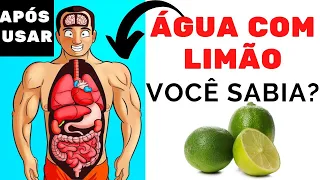 VOCÊ BEBE ÁGUA com LIMÃO em JEJUM ? SAIBA o que ACONTECE com seu CORPO ! #aguacomlimao