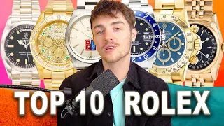 10 RAREST ROLEX watches you have NEVER SEEN before