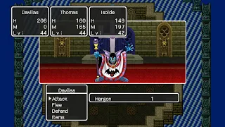 Dragon Quest II [Switch] #13, Hargon's Castle: Hargon and Malroth; Victory Tour Start