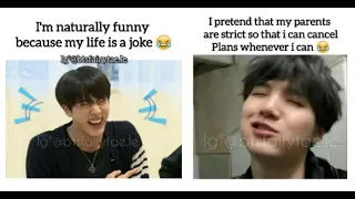Funny BTS memes that will make your day happy 😅🌼🤗