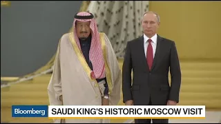 Putin Welcomes Saudi King in Historic Moscow Visit