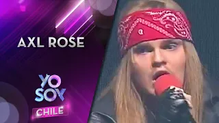 Alejandro Dagda maravilló con "Sweet Child O' Mine" de Guns N' Roses - Yo Soy Chile 3