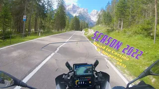 SEASON 2022 || Road to Cortina D'Ampezzo || SS51 || BMW R1250GS Adventure || #dolomites