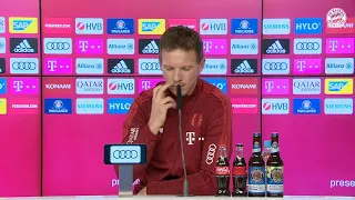 "Da kullern mir immer die Tränen!" Nagelsmann im Interview! | Bayern - Wolfsburg