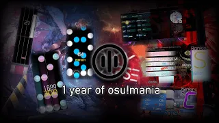 My 1 year of osu!mania 4k progression