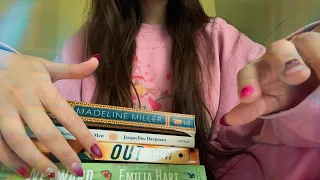 ASMR Lofi Fast & Tingly Book Triggers 📚🩷 (Soft Spoken) Lots of Tapping, Gripping, Hand Sounds +