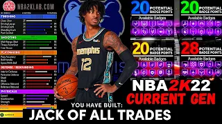 NBA2K22| Rare Build Jack Of All Trades Current Gen DemiGod!