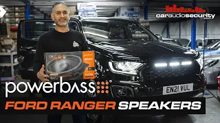 2021 Ford Ranger Powerbass Speaker upgrade | Car Audio & Security