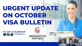 Urgent Update On October Visa Bulletin (webinar replay) Sept 27, 2023