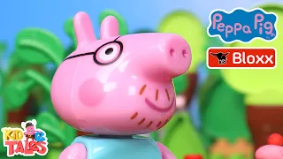 BIG Bloxx - Peppa Pig - Episode 01 The Playground - Stop Motion Video - Toy Tales - English