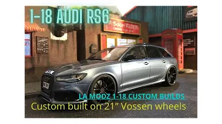 1-18 custom built model Audi RS6