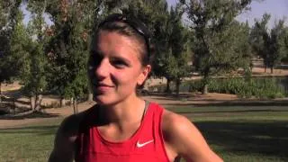 Fresno State Cross Country: Annemarie Schwanz, Post- FS Invitational 9/5/14