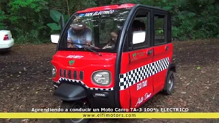 MOTO TAXI ELECTRICO TA-3, QUE OPINAN LOS EXTRANJEROS?