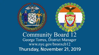 Bronx Community Board 12 Meeting | Bronx Currents