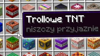 Dodałem 100 NOWYCH TNT do MINECRAFT! *przesadziłem XD*