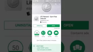 LTC Reward - Earn Free Litecoin Android App Review And Payout Rate