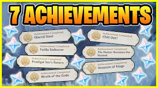 Dragonspine Hidden Secret Achievements (Check if you got all of them) | Genshin Impact