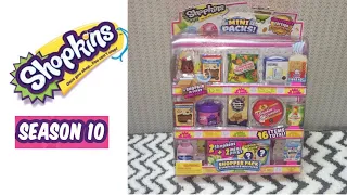 Shopkins Season 10 | Unboxing and Blind bags Opening | Watch till end