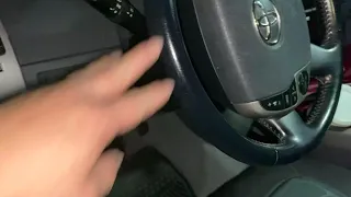 2008 prius smart key button on off