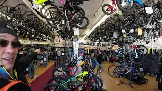 Hitting up D'Ornellas bike shop | Trek Day