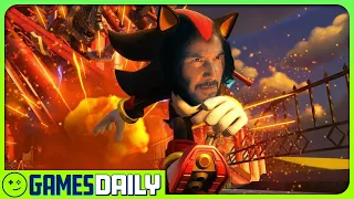 Keanu Reeves is Shadow the Hedgehog - Kinda Funny Games Daily 04.16.24