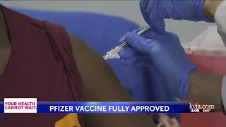 FDA gives full approval to Pfizer's Covid-19 vaccine