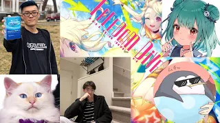 ALL REACTIONS TO A FULL COMBO ON THE NEW FREEDOM DIVE MAP | osu!