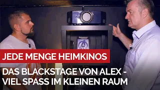 Das Blackstage Heimkino von Alex - verdammt viel Spaß im kleinen Raum