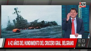 ⚫ A 42 años del Hundimiento del crucero Gral. Belgrano