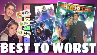 RANKING EVERY DOCTOR WHO SERIES FROM WORST TO BEST [WHAT IS THE BEST SEASON OF WHO?]- Ft anoblegirl