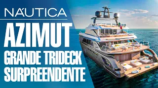 Azimut Trideck: o maior iate construído pela Azimut Yachts | BARCOS INCRÍVEIS