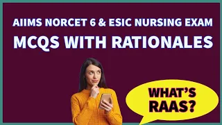 AIIMS NORCET 6, NVS & ESIC Nursing Exam MCQs #8 | The Nurse