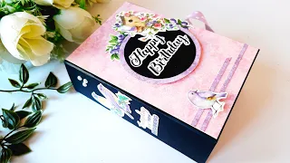 Scrapbook for Birthday | Beautiful Handmade Scrapbook Making Idea | DIY Gift for Birthday | Tutorial