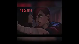 Vi Caitlyn & Other Lesbian Interactions in League of Legends #arcane #leagueoflegends #lol #shorts