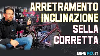 Come trovare arretramento e inclinazione sella bici corretta!