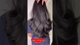 how to do layer cutting, how to finish by blow out